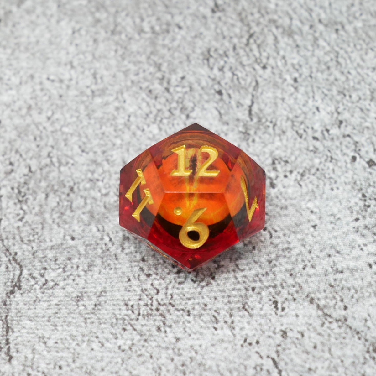 Sauron's Eye 7-Piece RPG Dice Set