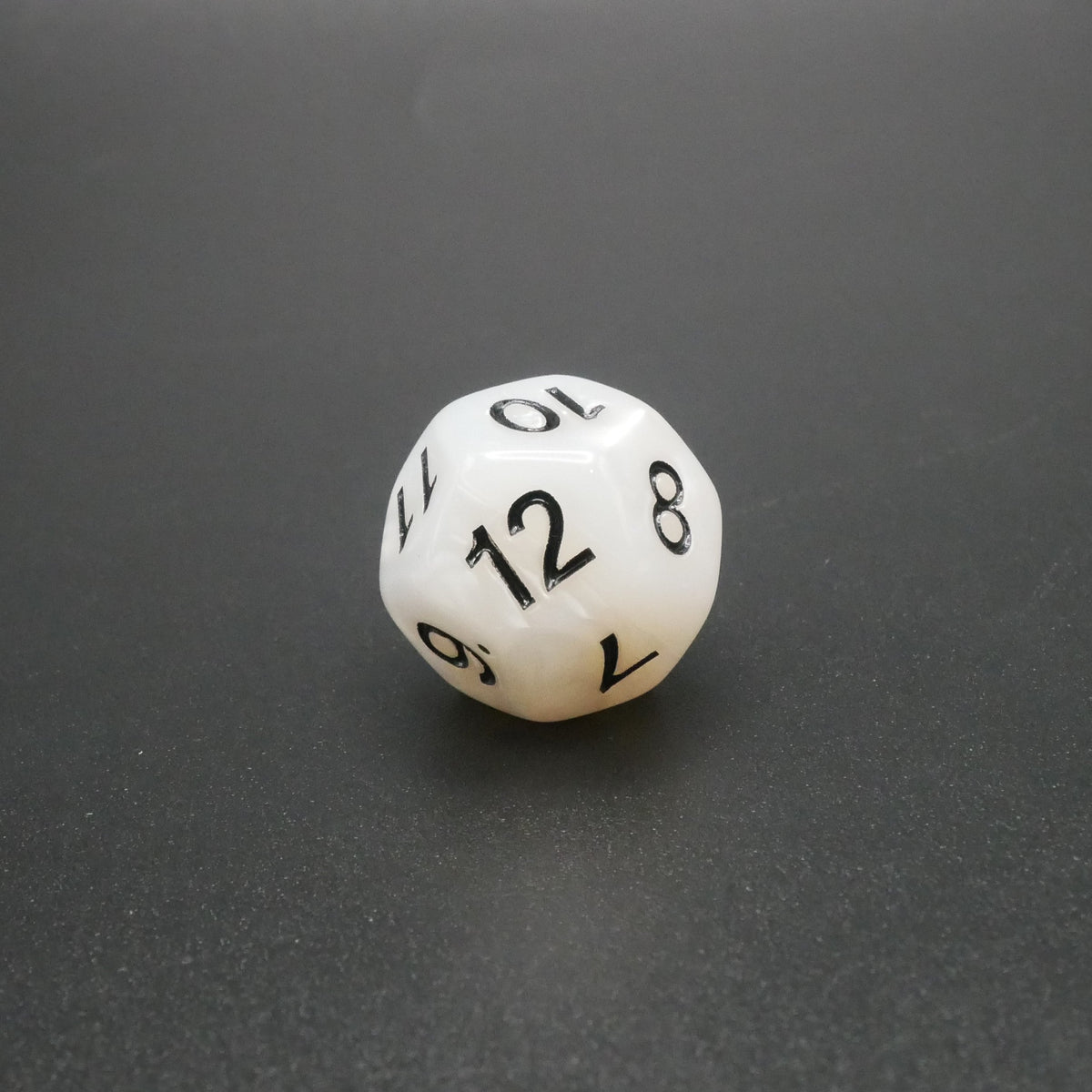 Snowy Owl - 7 Piece DnD Dice Set | Acrylic RPG Gaming Dice — by D20 Collective