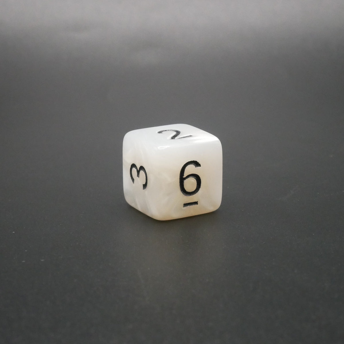Snowy Owl - 7 Piece DnD Dice Set | Acrylic RPG Gaming Dice — by D20 Collective