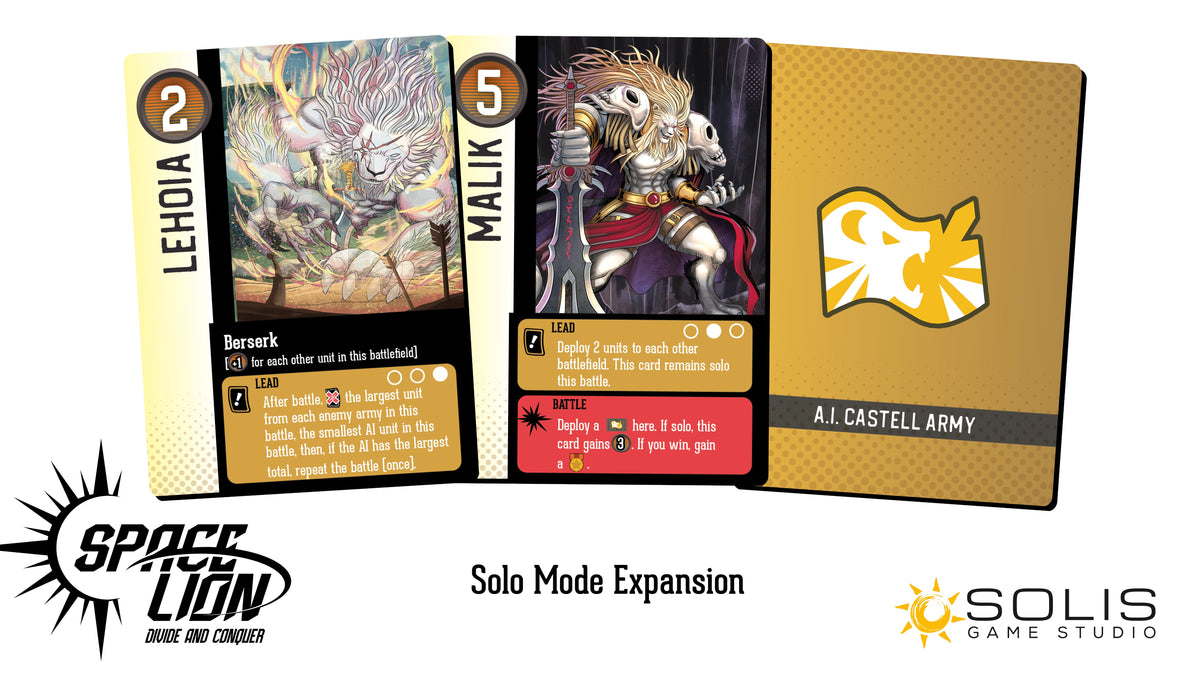 Space Lion Solo Mode Expansion