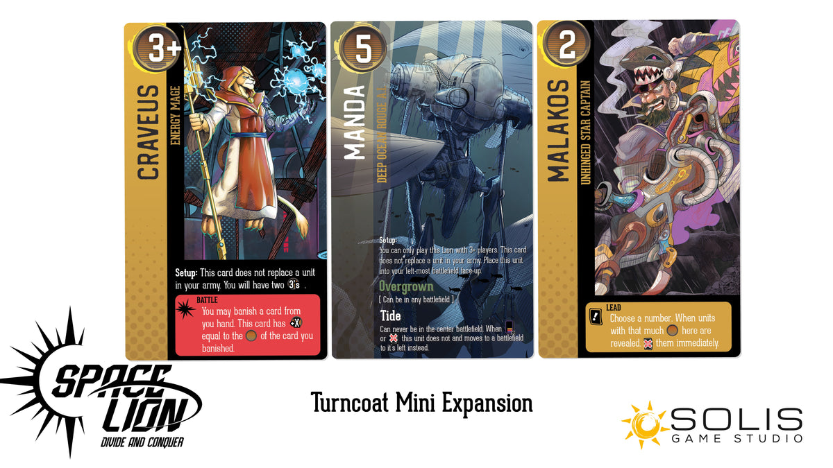 Space Lion Turncoat Mini Expansion