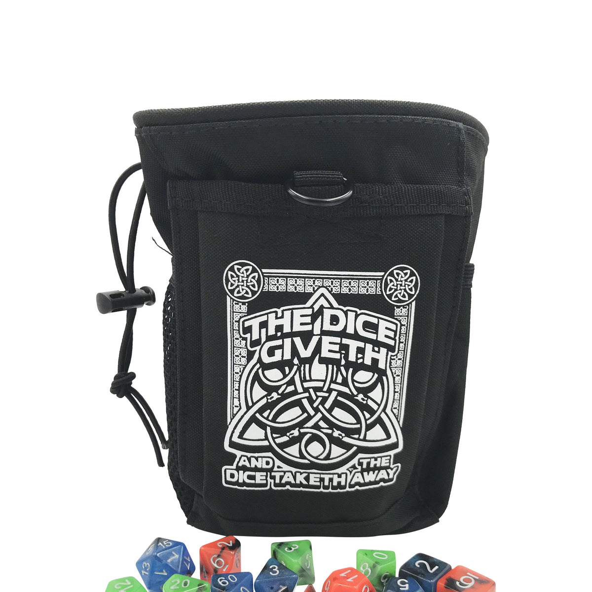 Dice Giveth and Taketh Deluxe Dice Bag — by D20 Collective