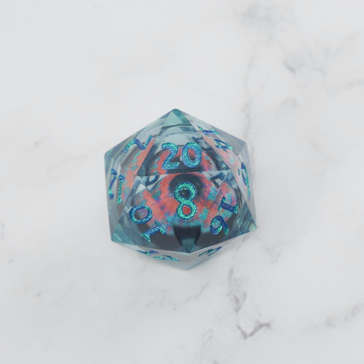 Cthulhu's Eye 7-Piece RPG Dice Set