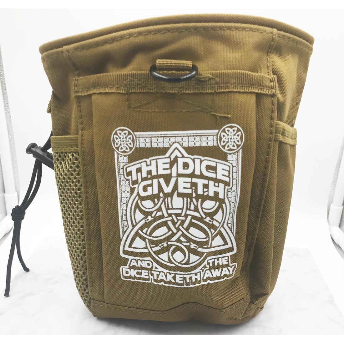 Dice Giveth and Taketh Deluxe Dice Bag — by D20 Collective