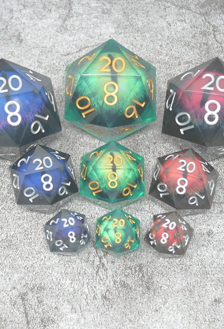 Mystery Liquid Bundle - 3 Liquid Core + 14 pc Set + 1 RPG Accessory — by D20 Collective