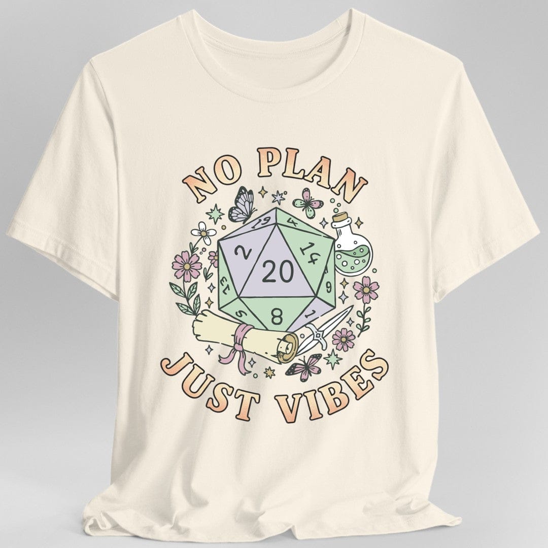 No Plan, Just Vibes D20 T-Shirt
