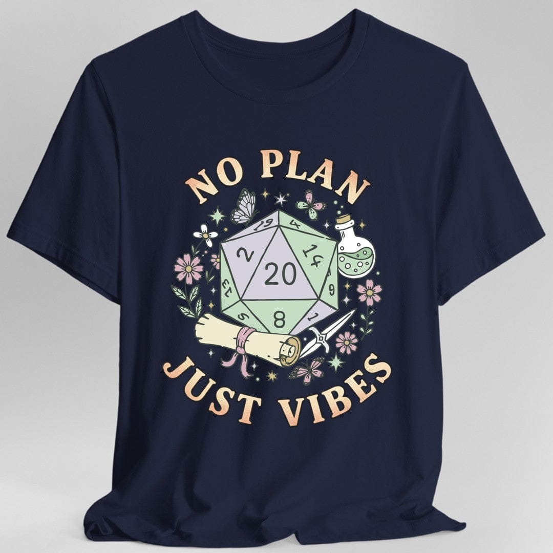 No Plan, Just Vibes D20 T-Shirt