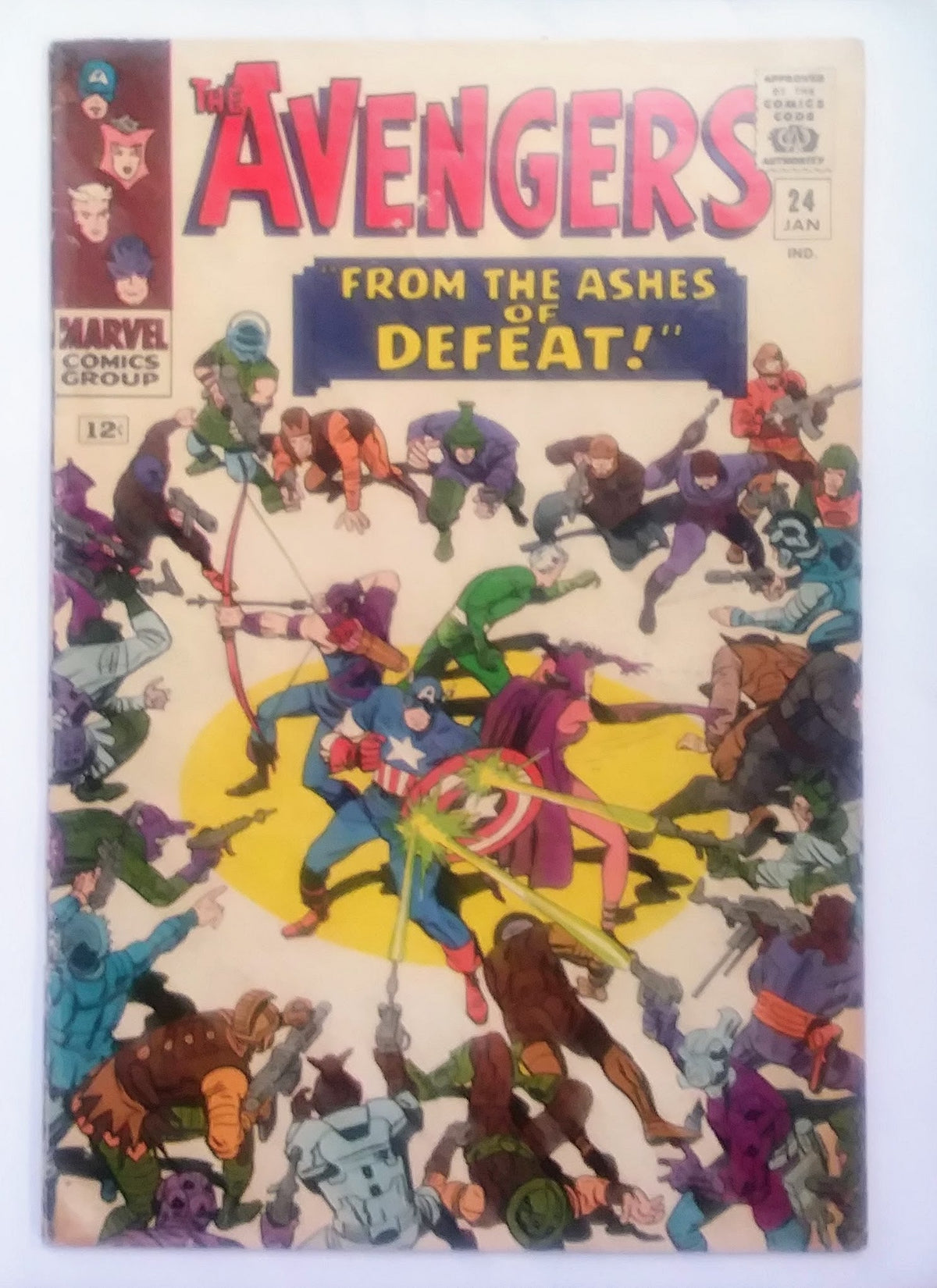 Avengers #24, Marvel Comics (January 1966, GD+)