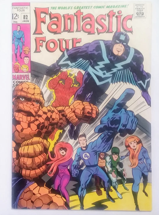 Fantastic Four #82, Marvel Comics (January 1969, VG/F)