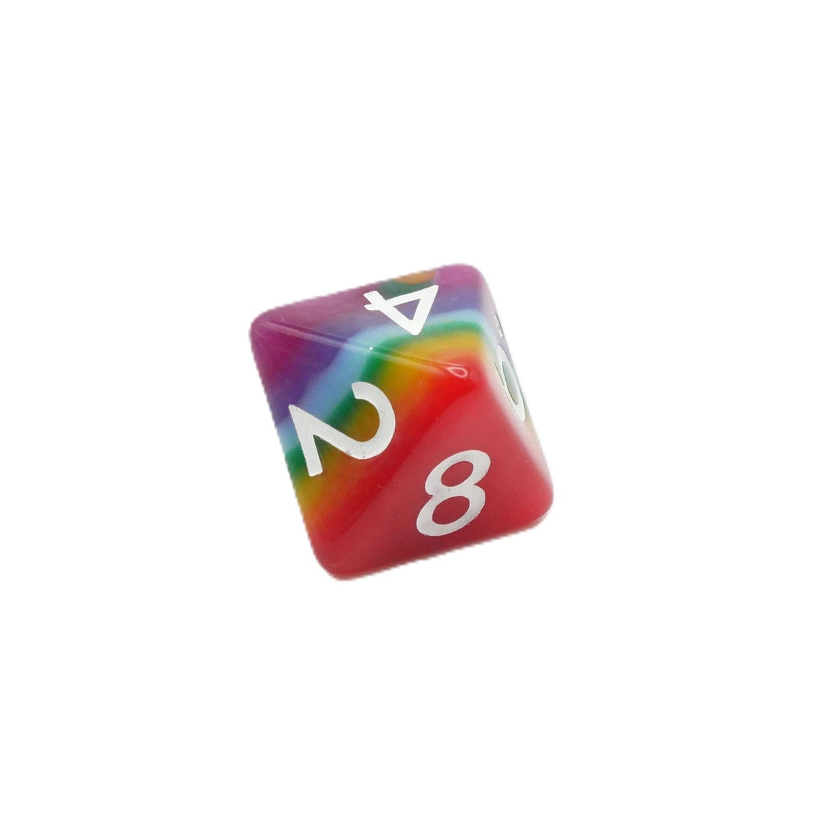 Rainbow Redux 7-Piece RPG Dice Set