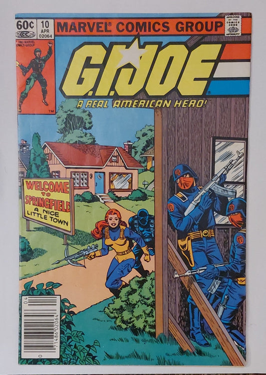 G.I. Joe: A Real American Hero #10, Marvel Comics