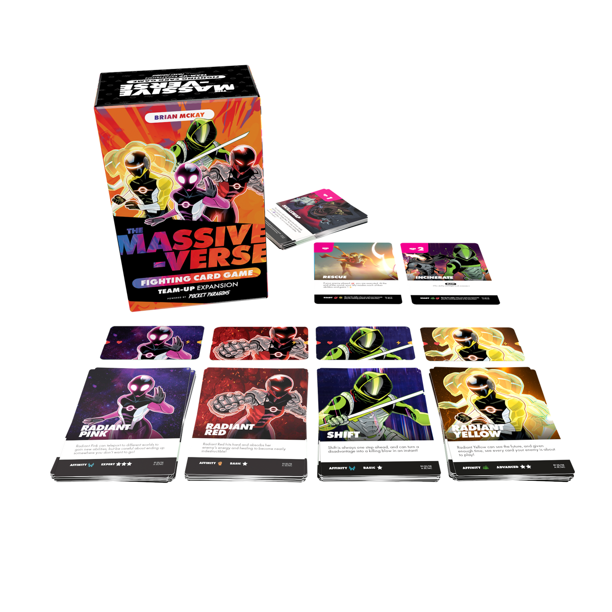 Team Up Expansion for The Massive-Verse Fighting Card Game
