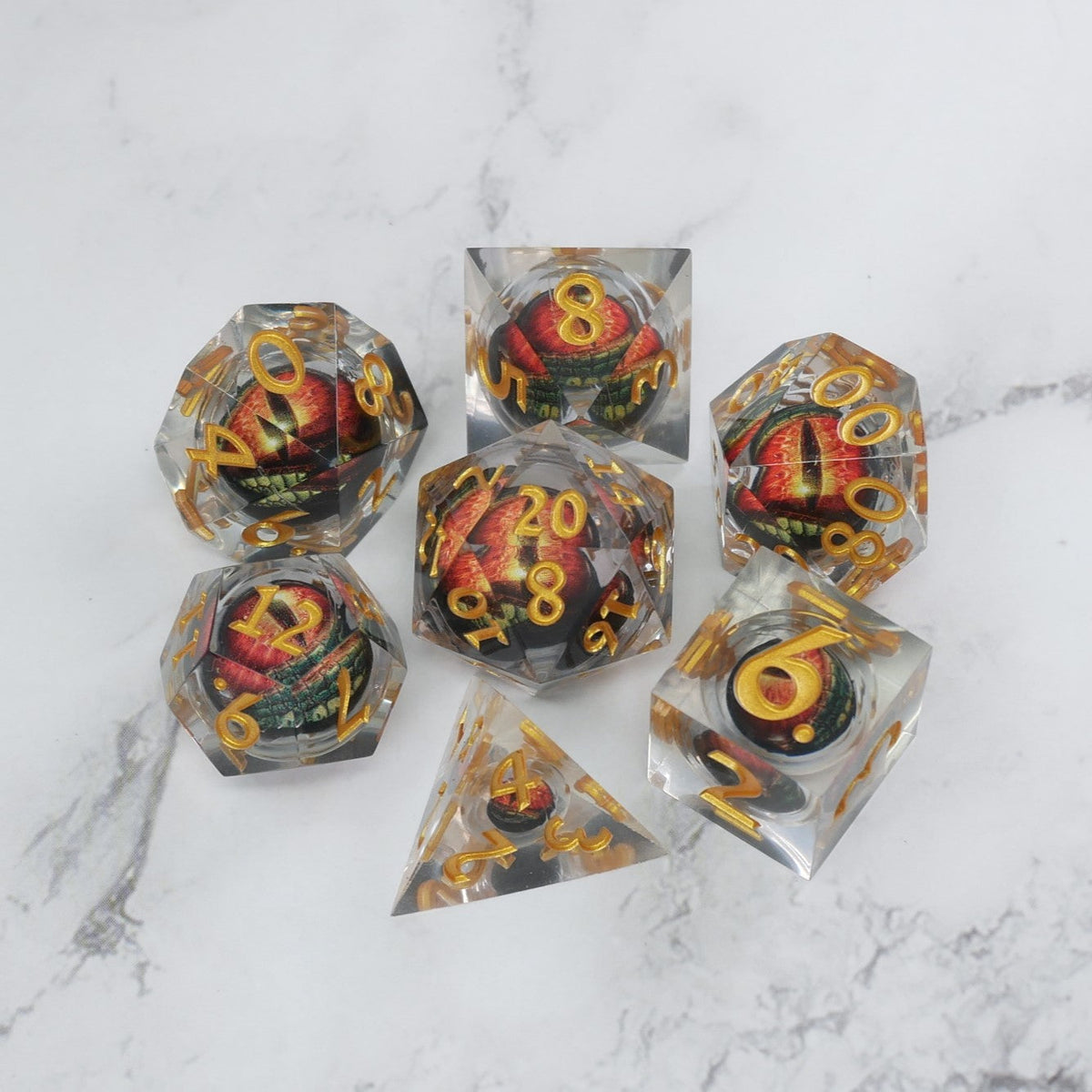 Xanathar's Eye 7-Piece RPG Dice Set