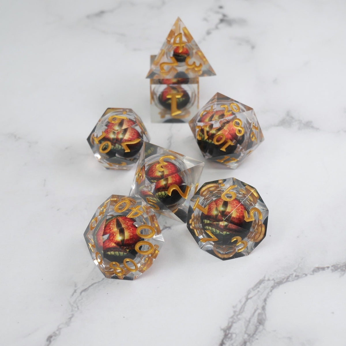Xanathar's Eye 7-Piece RPG Dice Set