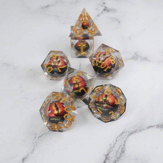 Xanathar's Eye 7-Piece RPG Dice Set
